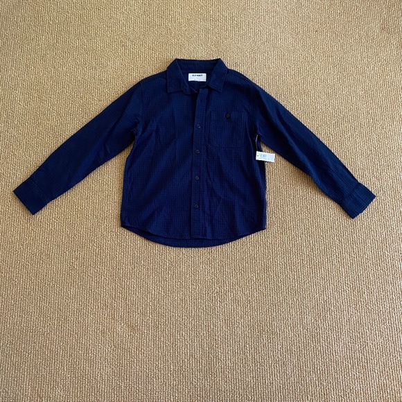 Old Navy Boy's Button Up Shirt, Size Medium (8) NWT - Picture 1 of 4